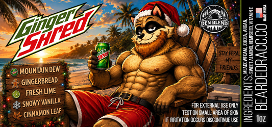 Ginger Shred - Mountain Dew, Gingerbread, Fresh Lime, Snowy Vanilla, Cinnamon Leaf