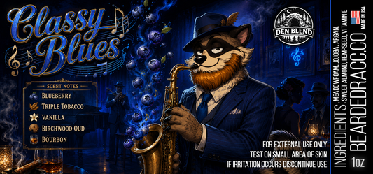 Classy Blues - Blueberry, Triple Tobacco, Vanilla, Birchwood Oud, Bourbon