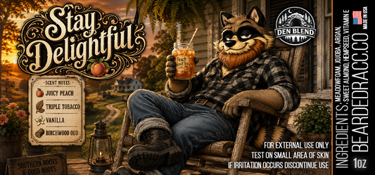 Stay Delightful - Juicy Peach, Triple Tobacco, Vanilla, Birchwood Oud