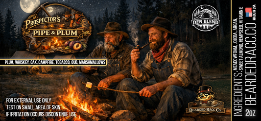 Prospector's Pipe & Plum - plum, Whiskey, Oak, Campfire, Tobacco, Oud, Marshmallows