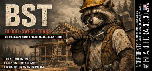 BST - Blood Sweat & Tears - Cherry. Dragons Blood, Bergamot, Sea Salt, Black Pepper