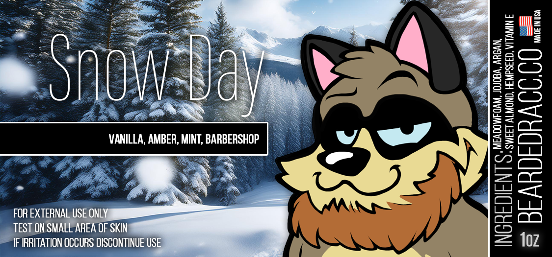 Snow Day - Vanilla, Amber, Mint, Barbershop