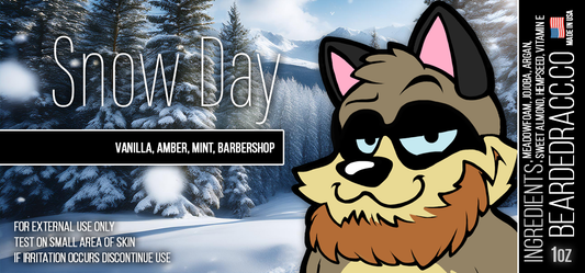 Snow Day - Vanilla, Amber, Mint, Barbershop