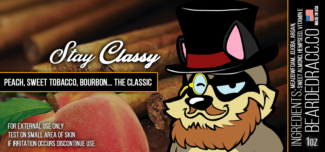 Stay Classy - Peach, Sweet Tobacco, Bourbon