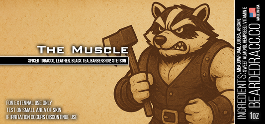 The Muscle - Spiced Tobacco, Leather, Black Tea, Barbershop, Stetson